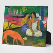 Paul Gauguin | Arearea (The Red Dog), 1892 Fotoplatte (Seite)