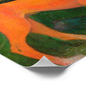 Paul Gauguin | Arearea (The Red Dog), 1892 Poster (Ecke)