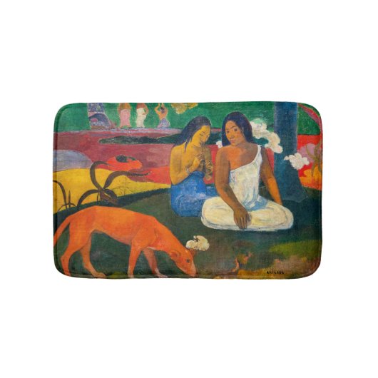 Paul Gauguin - Arearea / The Red Dog Badematte (Vorderseite)