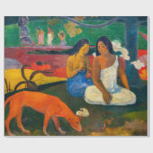 Paul Gauguin - Arearea / The Red Dog Geschenkpapier (Flach)