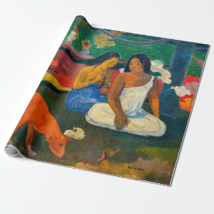 Paul Gauguin - Arearea / The Red Dog Geschenkpapier