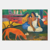 Paul Gauguin - Arearea / The Red Dog Geschenkpapier Set (Vorderseite)