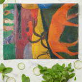 Paul Gauguin - Arearea / The Red Dog Geschirrtuch (Gefaltet)