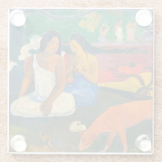 Paul Gauguin - Arearea / The Red Dog Glasuntersetzer (Rückseite)