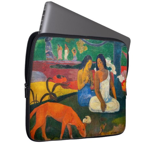 Paul Gauguin - Arearea / The Red Dog Laptopschutzhülle (Vorne Rechts)