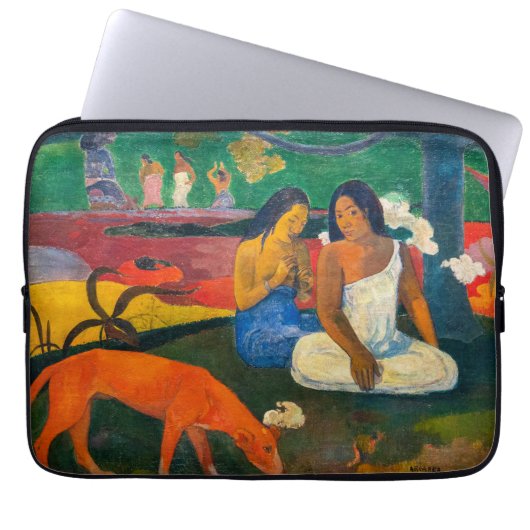 Paul Gauguin - Arearea / The Red Dog Laptopschutzhülle (Vorderseite)