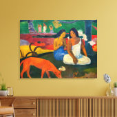 Paul Gauguin - Arearea / The Red Dog Leinwanddruck (Insitu (Wohnzimmer))