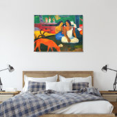Paul Gauguin - Arearea / The Red Dog Leinwanddruck (Insitu (Schlafzimmer))