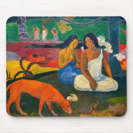 Paul Gauguin - Arearea / The Red Dog Mousepad (Vorne)