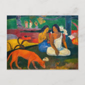 Paul Gauguin - Arearea / The Red Dog Postkarte (Vorderseite)