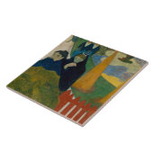 Paul Gauguin - Arlesiennes Fliese (Seite)