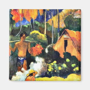 Paul Gauguin Art: Der Moment der Wahrheit II Magnet