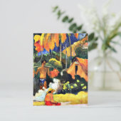 Paul Gauguin art: Der Moment der Wahrheit II Postkarte (Stehend Vorderseite)