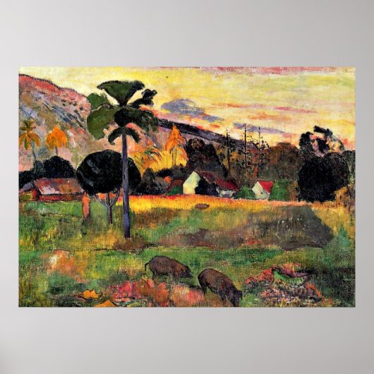 Paul Gauguin Art: Komm her, Bild von Gauguin Poster (Vorne)