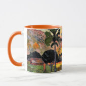 Paul Gauguin art: Komm her, Road in Tahiti, Tasse (Links)