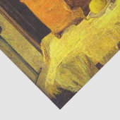 Paul Gauguin, "At the Window" Gemälde Seidenpapier (Ausschnitt)