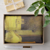 Paul Gauguin, "At the Window" Gemälde Seidenpapier (Geschenk)