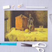 Paul Gauguin, "At the Window" Gemälde Seidenpapier (Handwerk)