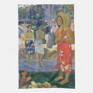 Paul Gauguin - Ave Maria / Ia Orana Maria Geschirrtuch