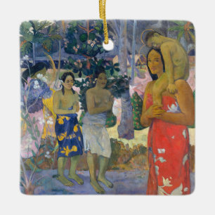Paul Gauguin - Ave Maria / Ia Orana Maria Keramikornament