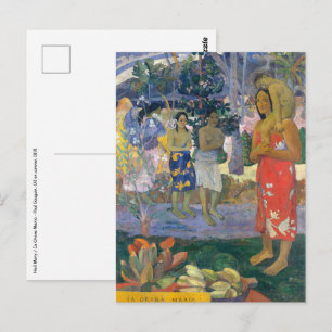 Paul Gauguin - Ave Maria / Ia Orana Maria Postkarte