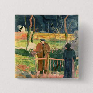 Paul Gauguin Bonjour, Monsieur Gauguin, 1889 Button