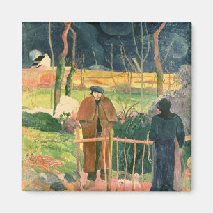 Paul Gauguin   Bonjour, Monsieur Gauguin, 1889 Magnet
