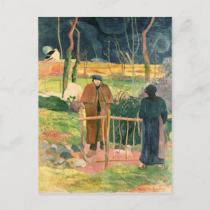 Paul Gauguin   Bonjour, Monsieur Gauguin, 1889 Postkarte