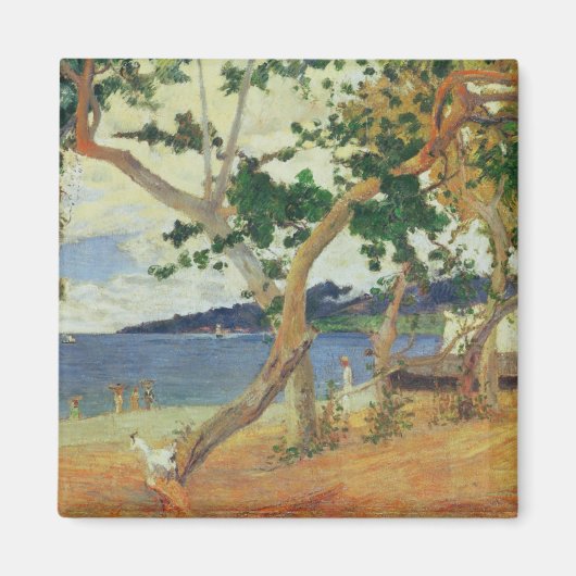 Paul Gauguin By the Seashore, Martinique 1887 ( Magnet (Vorne)