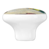 Paul Gauguin - Das Essen / Bananen Keramikknauf (Seitenansicht)