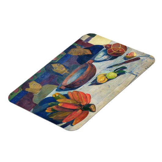 Paul Gauguin - Das Essen / Bananen Magnet (Linke Seite)