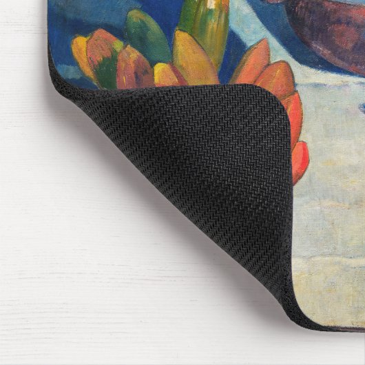 Paul Gauguin - Das Essen / Bananen Mousepad (Ecke)