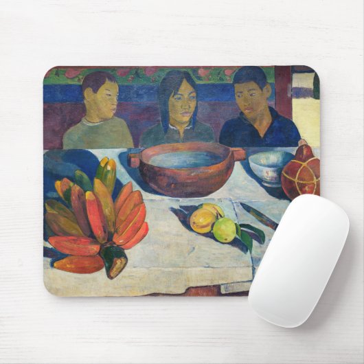 Paul Gauguin - Das Essen / Bananen Mousepad (Mit Mouse)
