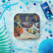 Paul Gauguin - Das Essen / Bananen Pappteller (Party)