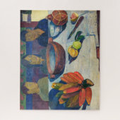 Paul Gauguin - Das Essen / Bananen Puzzle (Vertikal)