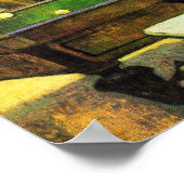 Paul Gauguin: Das Nachtcafé, Arles Poster (Ecke)