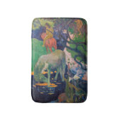 Paul Gauguin - Das Weiße Pferd Badematte (Vorderseite Vertikal)