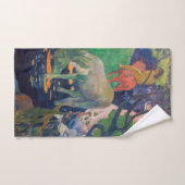Paul Gauguin - Das Weiße Pferd Badhandtuch Set (Handtuch)
