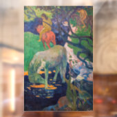 Paul Gauguin - Das Weiße Pferd Fensteraufkleber (Blatt 2)