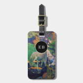 Paul Gauguin - Das Weiße Pferd Gepäckanhänger (Vorderseite vertikal)