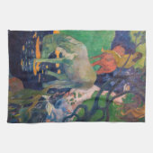 Paul Gauguin - Das Weiße Pferd Geschirrtuch (Horizontal)