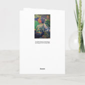 Paul Gauguin - Das Weiße Pferd Karte (Rückseite)