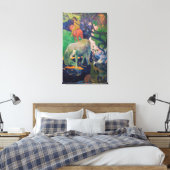 Paul Gauguin - Das Weiße Pferd Leinwanddruck (Insitu (Schlafzimmer))