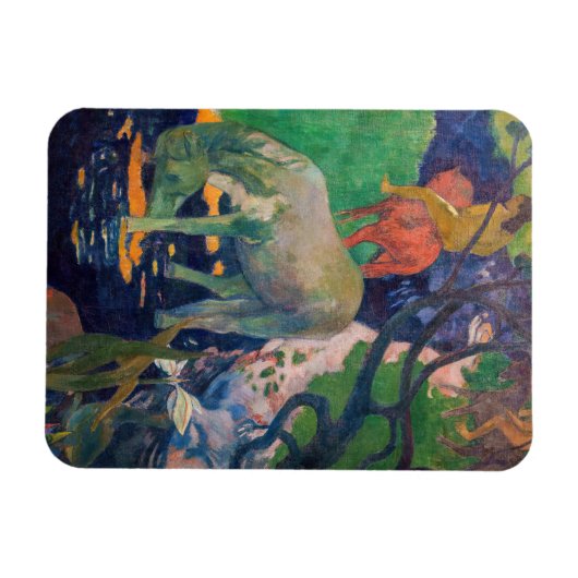 Paul Gauguin - Das Weiße Pferd Magnet (Horizontal)