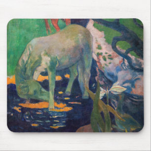 Paul Gauguin - Das Weiße Pferd Mousepad