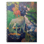 Paul Gauguin - Das Weiße Pferd Notizblock (Vorderseite)