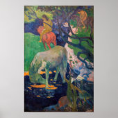 Paul Gauguin - Das Weiße Pferd Poster (Vorne)