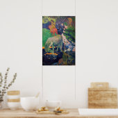 Paul Gauguin - Das Weiße Pferd Poster (Küche)