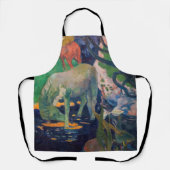 Paul Gauguin - Das Weiße Pferd Schürze (Vorderseite)