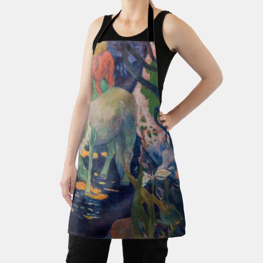 Paul Gauguin - Das Weiße Pferd Schürze (InSitu)